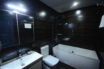 Фото номера Полулюкс с видом на море Отель BATUMI PALM HOTEL г. Батуми 3