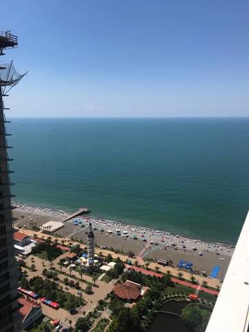 Фото номера Апартаменты-студио с видом на море Апарт-отели Orbi City Adrenaline г. Батуми 16