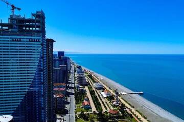 Фото номера Апартаменты-студио с видом на море Апарт-отели Orbi City Adrenaline г. Батуми 25
