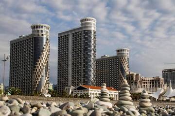 Фото номера Номер-студио с видом на море Апарт-отели Habiby Orbi Sea Towers г. Батуми 15
