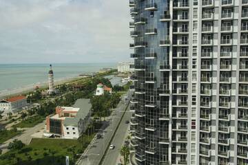 Фото номера Апартаменты-студио Отель Holiday Lux Tower г. Батуми 17