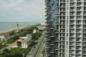 Фото номера Апартаменты-студио Отель Holiday Lux Tower г. Батуми 21