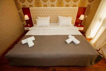Фото номера Двухместный номер с 1 кроватью и балконом, вид на море Отель Holiday Lux Tower г. Батуми 16