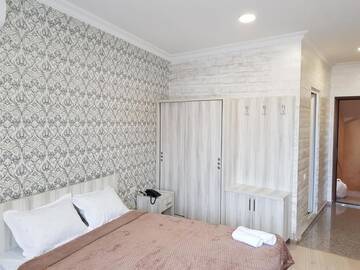 Фото номера Двухместный номер с 1 кроватью и балконом Отель MikePalace г. Батуми 6