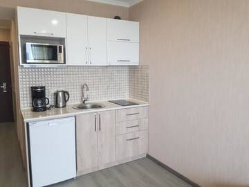 Фото номера Апартаменты-студио с видом на море Апарт-отели Apartment Orbi Beach Tower г. Батуми 47