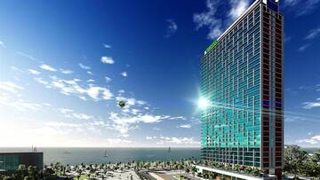 Фото номера Апартаменты-студио с видом на море Апарт-отели Apartment Orbi Beach Tower г. Батуми 38