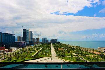 Фото номера Номер-студио с видом на море Отель Lux Apartment in The Beach Tower г. Батуми 48