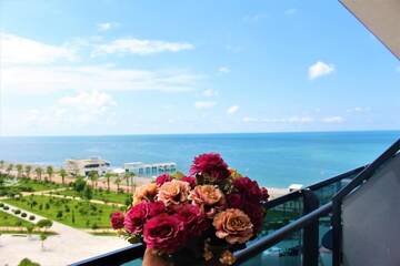 Фото номера Номер-студио с видом на море Отель Lux Apartment in The Beach Tower г. Батуми 50