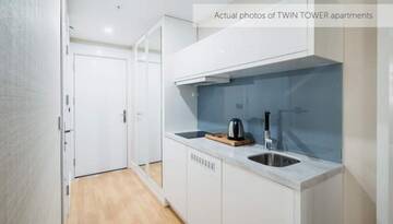 Фото номера Номер-студио с видом на океан Отель Twins tower Orbi city г. Батуми 50
