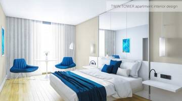 Фото номера Номер-студио с видом на океан Отель Twins tower Orbi city г. Батуми 21