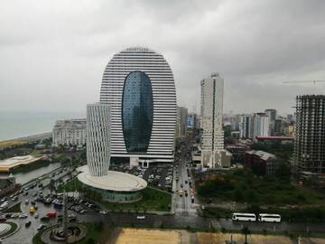 Фото номера Номер-студио с видом на океан Отель Twins tower Orbi city г. Батуми 28