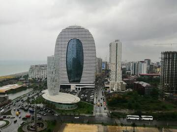 Фото номера Номер-студио с видом на океан Отель Twins tower Orbi city г. Батуми 11