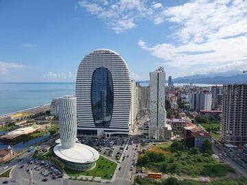 Фото номера Апартаменты с видом на море Апарт-отели Batumi Orbi City Beach Studio Apartment г. Батуми 11