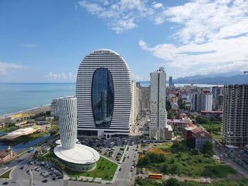Фото номера Апартаменты с видом на море Апарт-отели Batumi Orbi City Beach Studio Apartment г. Батуми 13