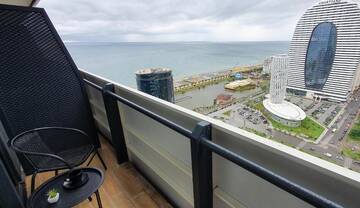 Фото номера Апартаменты с видом на море Апарт-отели Batumi Orbi City Beach Studio Apartment г. Батуми 23
