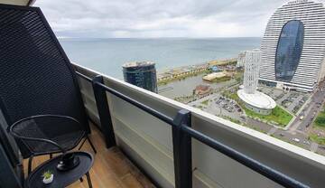 Фото номера Апартаменты с видом на море Апарт-отели Batumi Orbi City Beach Studio Apartment г. Батуми 10