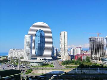 Фото номера Двухместный номер-студио Делюкс с 1 кроватью Апарт-отели Orbi Twin Towers Batumi г. Батуми 23