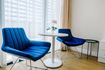 Фото номера Апартаменты-студио с видом на море Отель Orbi City Inn г. Батуми 11
