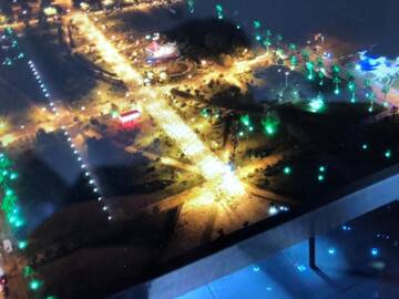 Фото номера Номер с кроватью размера «king-size» и видом на море Отель Hotel 36 - ORBI Beach Tower Batumi - 36th floor г. Батуми 11