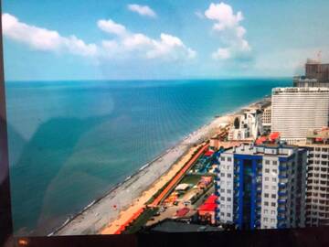 Фото номера Номер с кроватью размера «king-size» и видом на море Отель Hotel 36 - ORBI Beach Tower Batumi - 36th floor г. Батуми 17