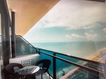 Фото номера Номер с кроватью размера «king-size» и видом на море Отель Hotel 36 - ORBI Beach Tower Batumi - 36th floor г. Батуми 2