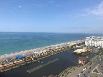 Фото номера Номер-студио с видом на море Отель Batumi orbi Twin Towers sea view г. Батуми 4