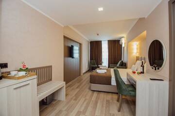 Фото номера Стандартный двухместный номер с 1 кроватью Отель Hotel Kanzler г. Батуми 7
