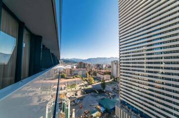 Фото номера Апартаменты-студио с видом на море Апарт-отели Heaven apartments in Orbi City г. Батуми 14
