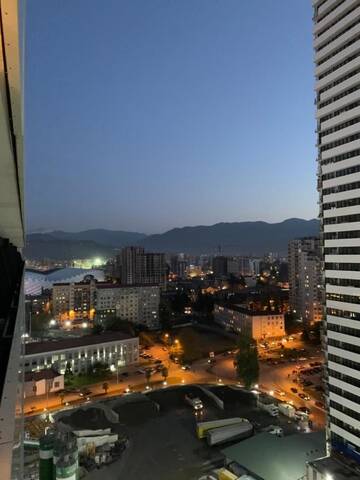 Фото номера Апартаменты-студио с видом на море Апарт-отели Heaven apartments in Orbi City г. Батуми 7