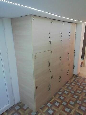 Фото номера Одноместный номер с общим душем и туалетом Капсульные отели Capsule hotel Lion г. Батуми 32