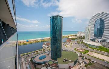 Фото номера Апартаменты с 1 спальней Апарт-отели Orbi city sea view г. Батуми 7