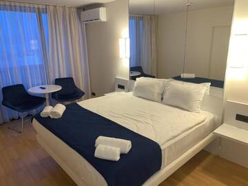 Фото номера Апартаменты-студио с видом на море Апарт-отели Orbi city sea view г. Батуми 13