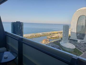 Фото номера Апартаменты с 1 спальней Апарт-отели Orbi city sea view г. Батуми 12