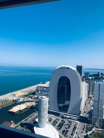 Фото номера Апартаменты с 1 спальней Апарт-отели Orbi city sea view г. Батуми 3