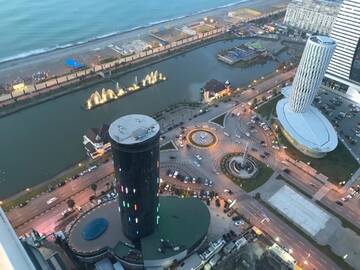 Фото номера Апартаменты с видом на море Апарт-отели Orbi city sea view г. Батуми 17