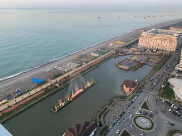 Фото номера Апартаменты с 1 спальней Апарт-отели Orbi city sea view г. Батуми 20