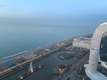 Фото номера Апартаменты-студио с видом на море Апарт-отели Orbi city sea view г. Батуми 7