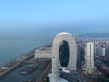 Фото номера Апартаменты-студио с видом на море Апарт-отели Orbi city sea view г. Батуми 8
